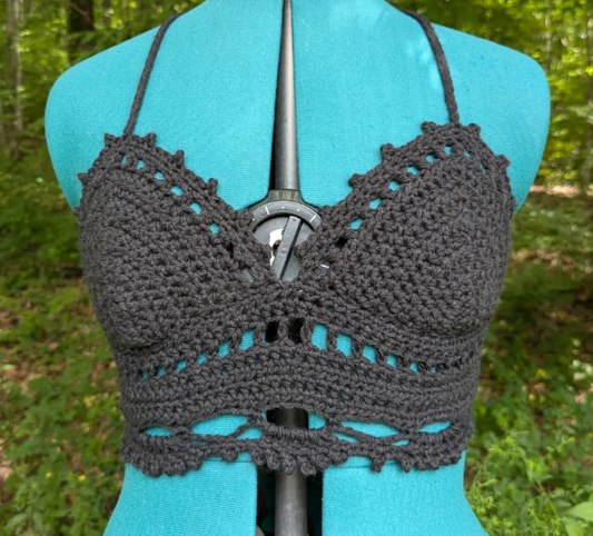 Retrograde Crochet Bralette